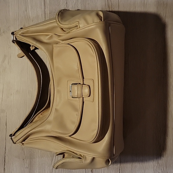 Elegant Beige Women's Handbag - Picture 3 of 3